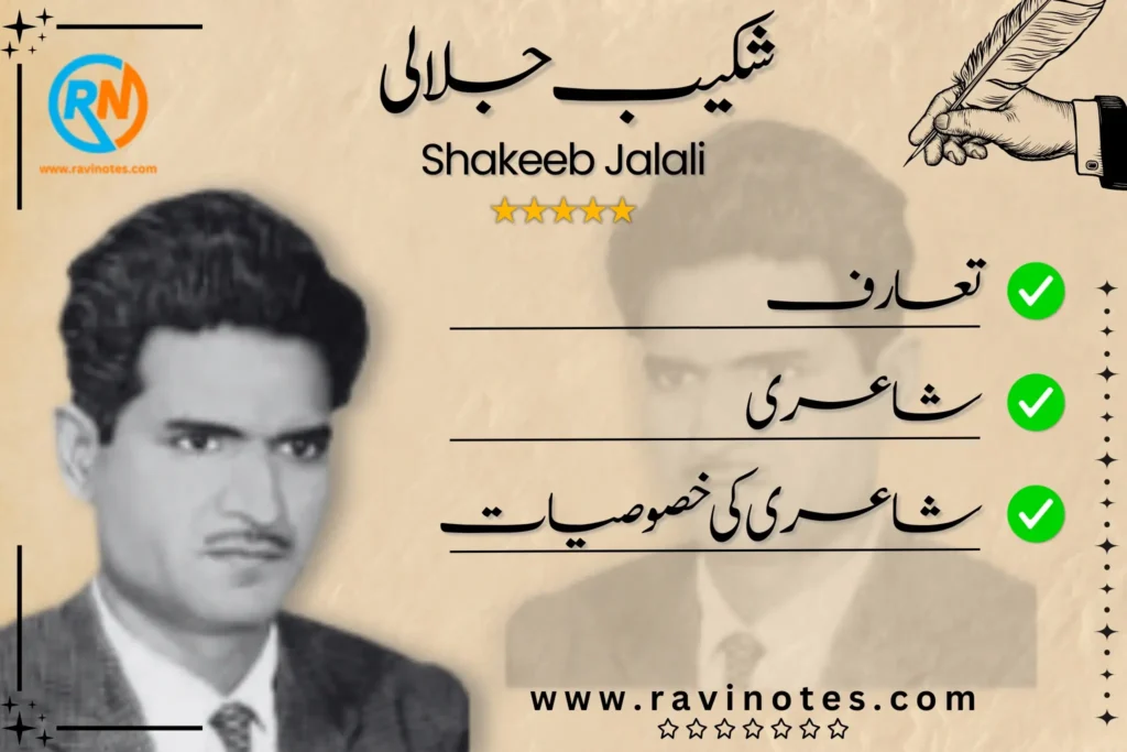 شکیب جلالی کی شاعری کی خصوصیات | PDF