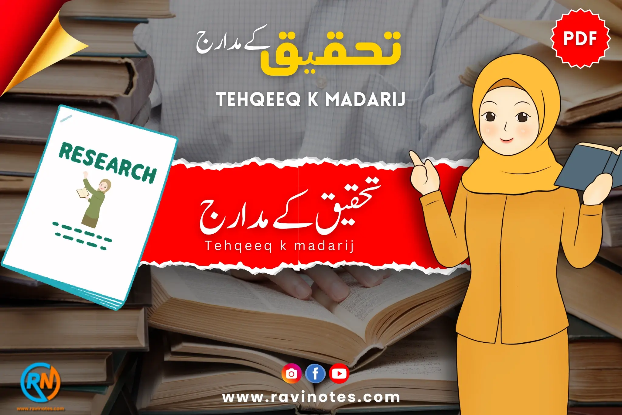 تحقیق کیا ہے؟ تحقیق کے مدارج PDF