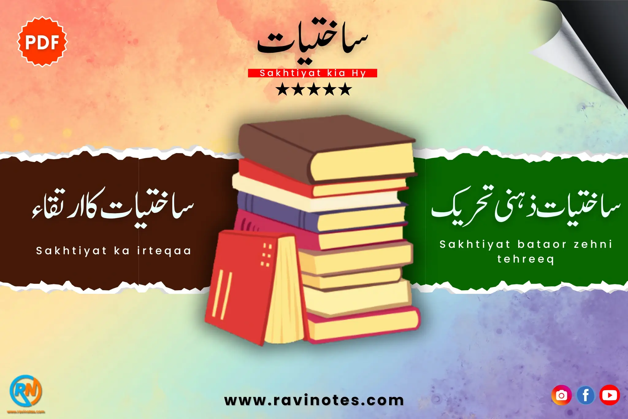 ساختیات کا ارتقاء pdf