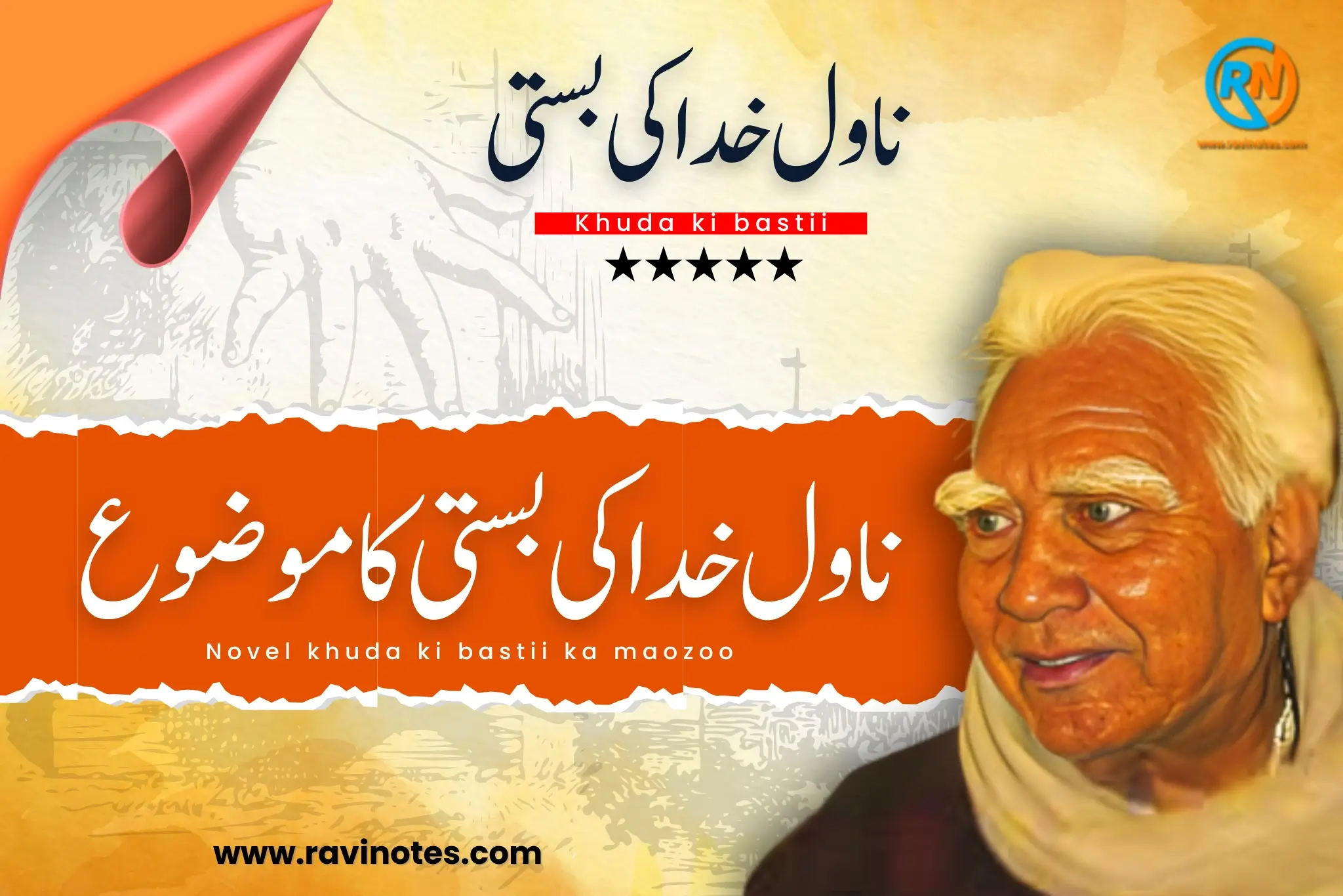 ناول خدا کی بستی کا موضوع