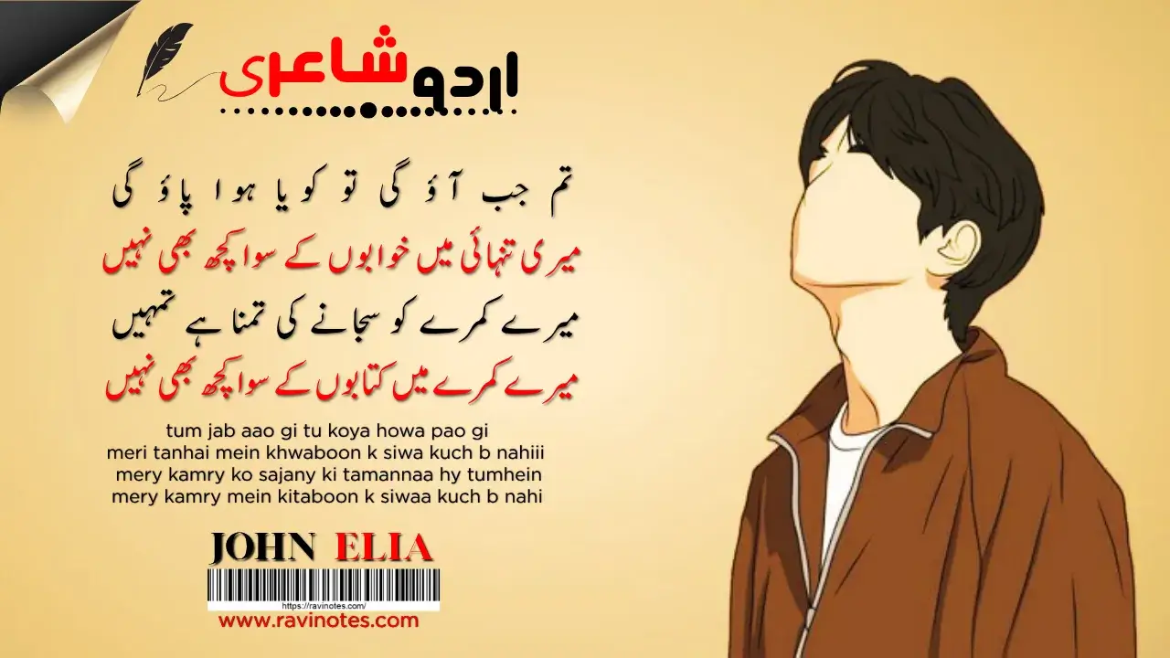 John Elia Poetry in Urdu